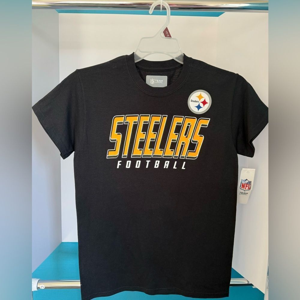 Steelers Football Black T-Shirt